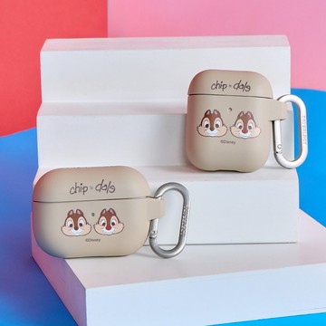 Disney經典-萌趣頭像強悍防摔AirPods保護套