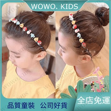 💖熱銷免運💖女童碎髮整理神器髮夾兒童髮箍女孩防滑壓髮頭箍夏季髮卡髮捆髮飾 女童頭飾 兒童髮夾 H0KM