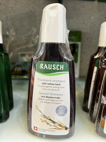 瑞士RAUSCH羅氏草本 柳樹洗髮精 柳樹皮調理洗髮精200ml 緩解油性頭皮屑