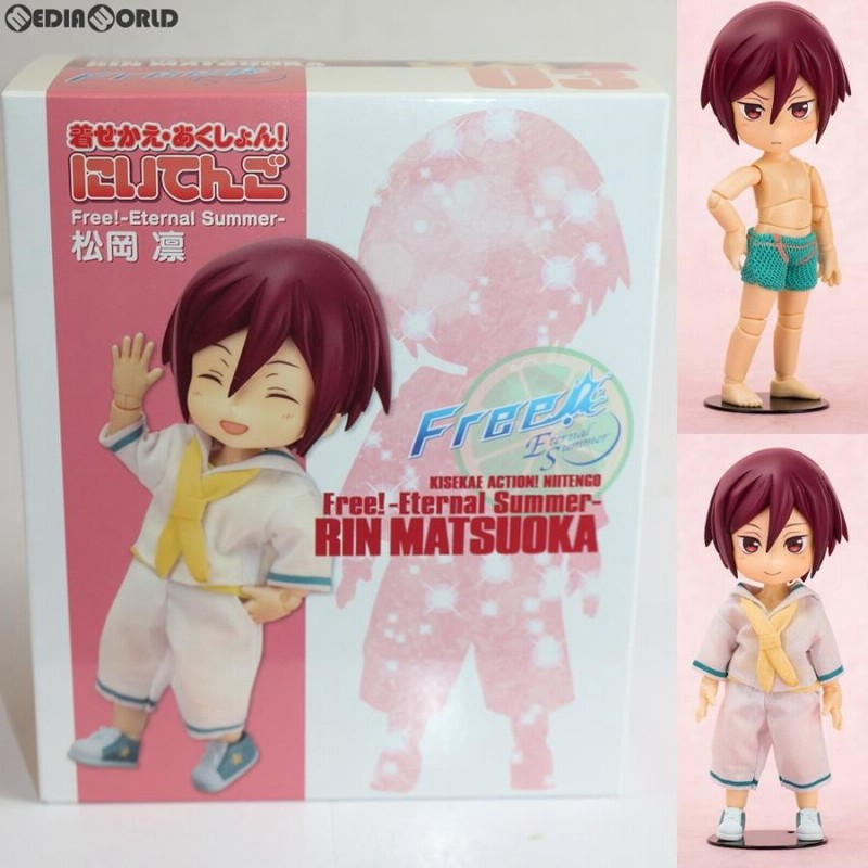 新品即納』{FIG}(再販)着せかえ・あくしょん!にいてんご 松岡凛(まつおかりん) Free!(フリー！) -Eternal Summer-  フィギュア キャラアニ(トイズワークス) | LINEブランドカタログ