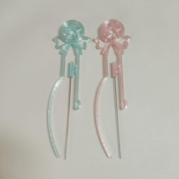 🎀新手好上手🎀豆針筆 拼豆工具 單雙針豆筆 拼豆筆 手工diy輔助神器 3d打印美少女魔法棒單針豆針肌無力不卡豆di
