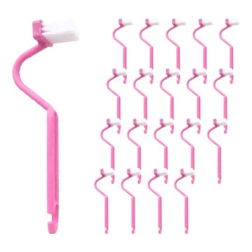 小麥購物 V型馬桶刷 Y021 32g  顏色隨機  20支