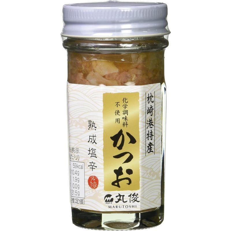 丸俊 かつお熟成塩辛 80g ×