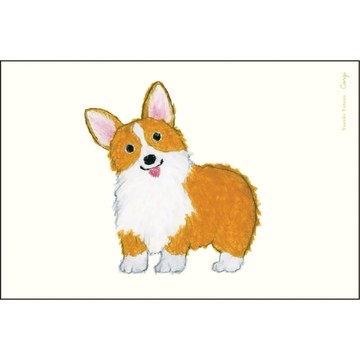 🌙【YXJ】米津祐介 明信片｜柯基犬｜🇯🇵 日本進口｜文青插畫｜收藏小物