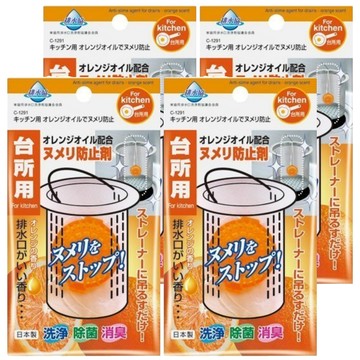 不動化學 FCC排水口清潔錠  16.5g  4包