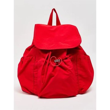 白緹雅2025新款背包尼龍旅行書包抽繩戶外大容量休閑輕便雙肩包