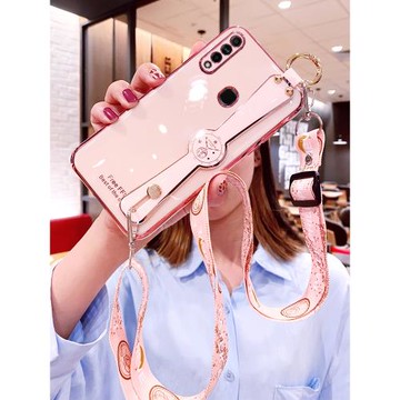 適用oppoA8手機殼oppo A91保護A8硅膠套PDBM00腕帶斜挎掛繩opa全包防摔oppa軟殼opopa女oopoa0pp0潮opooa網紅