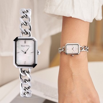 Relax Time RT-109 女神系長方形手鍊女錶 新年開運 送禮推薦 RT-109-2-01