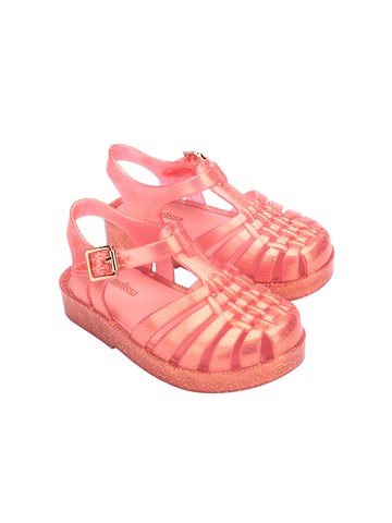 Mini Melissa Possession Shiny Sandals [Baby Pink]