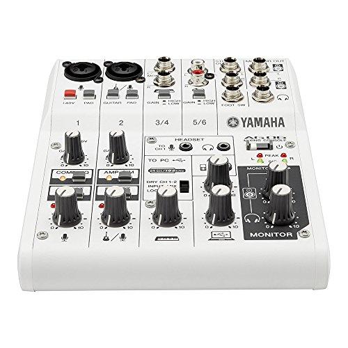 ヤマハ YAMAHA ウェブキャスティングミキサー オーディオインターフェース 6チャンネル AG06 インターネット配信