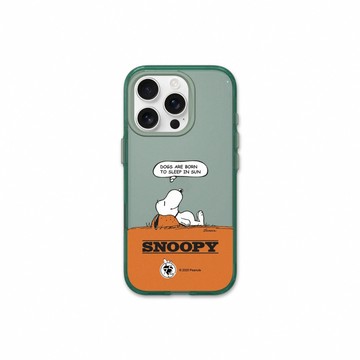 RHINOSHIELD iPhone 13 JellyTint透明防摔手機殼｜Snoopy史努比-75週年-休息一下