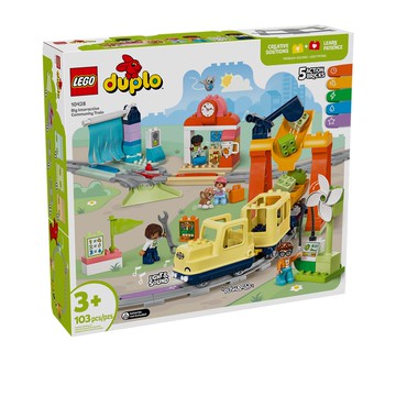 LEGO 10428 DUPLO 大型互動式社區列車