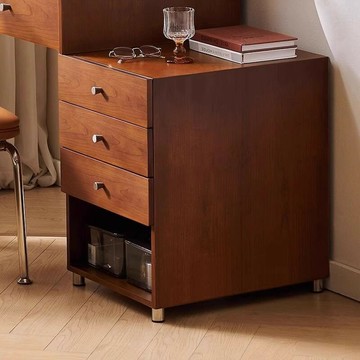 免運 可開票 床頭櫃 邊櫃 側櫃 邊幾 茶几 床頭櫃實木現代簡約儲物櫃小戶型床邊櫃小型客廳家用臥室收納 速度出貨DD1111