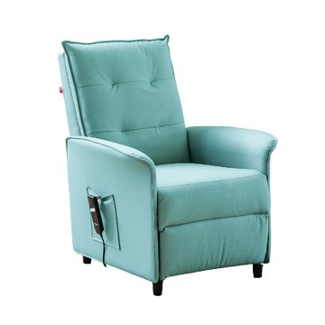 【RICHOME】卡莉貓抓皮電動沙發湖綠