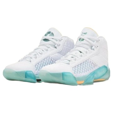 NIKE 耐吉 男款 XXXVIII GUO 籃球鞋 FD0585-100  白色 + 藍色  26.5cm