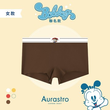 【Aurastro】中性內褲 內褲 巴布豆聯名 帥t內褲 平口褲 女生內褲 女生平口內褲 大尺碼內褲 A1867
