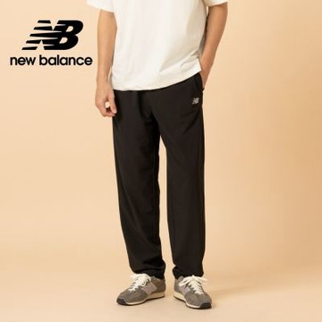 【New Balance】運動長褲_男性_黑色_5872610389