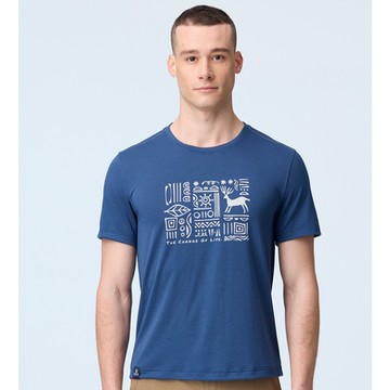 【WILDLAND荒野】男瀰漫部落戶外機能T秀姑藍山