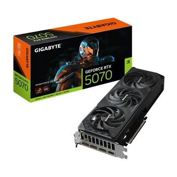 GIGABYTE GeForce RTX 5070 WINDFORCE OC SFF 12G 顯示卡