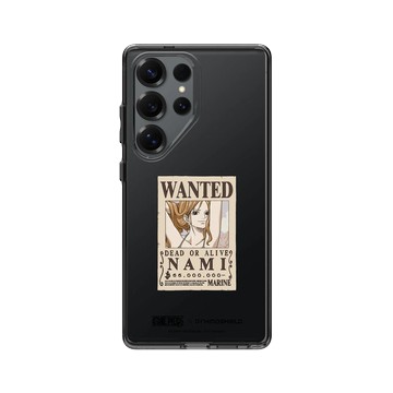 Galaxy S25 Ultra Clear 酷墨灰 - 航海王 One Piece - 懸賞金系列-娜美