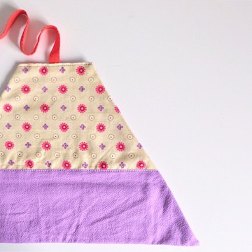 【現貨】餐具袋 餐具套 (印花圖案 x 蘭花紫)