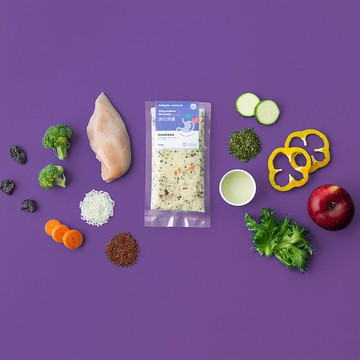 【消化保健】犬貓機能鮮食主餐－低脂蔬果雞胸肉150g /包