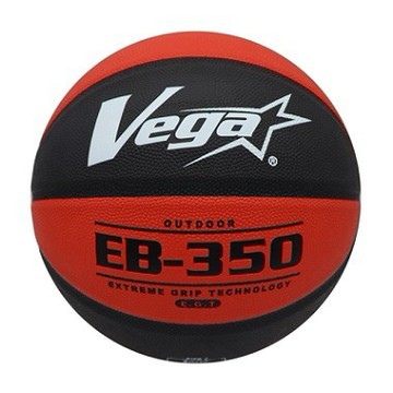 VEGA EB350 系列 橡膠籃球 黑紅 配色#7 OBR-754BKR