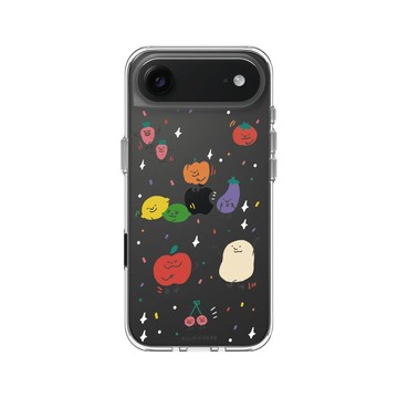 iPhone Air Clear Case（相機按鈕） 透明 - 咻咻熊 XiuXiubear - 阿泥與蔬菜好朋友