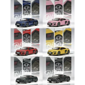 Masdi 麥斯迪R8 1/64 2022 奥迪R8 V10 Coupe Performance 模型車 鋼鐵人