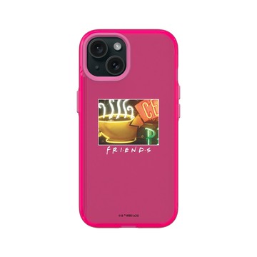 iPhone 15 Clear 粉漾桃 - Friends - 中央咖啡館