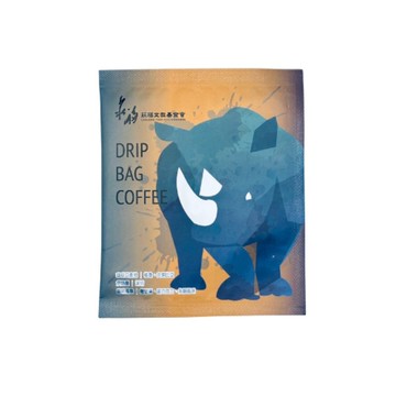 六福村x六福莊 濾掛咖啡珍稀動物犀牛10gx5包 無盒 官方直營