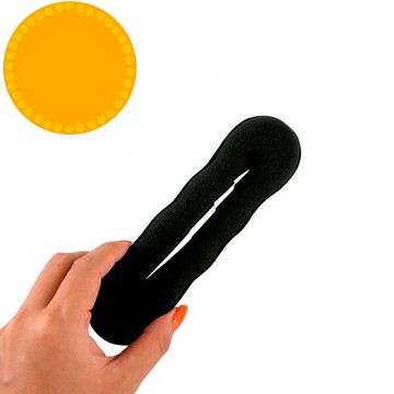 海綿寶寶丸子頭快速整髮器 包子頭盤髮 包包頭 盤髮器/快速綁髮 花苞頭 包頭 贈品禮品