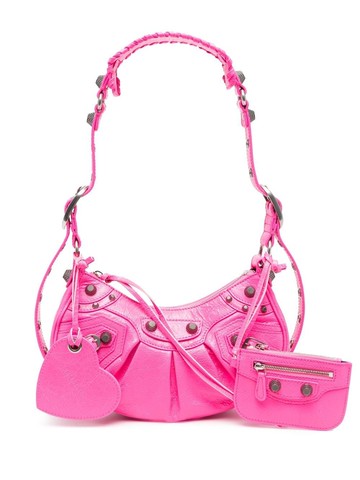 Balenciaga - XS Le Cagole shoulder bag - women - Lamb Skin - One Size - Pink