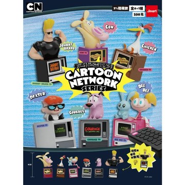 現貨【 Cartoon Network】正版授權 卡通頻道電視機公仔盲盒 日落小物 交換禮物