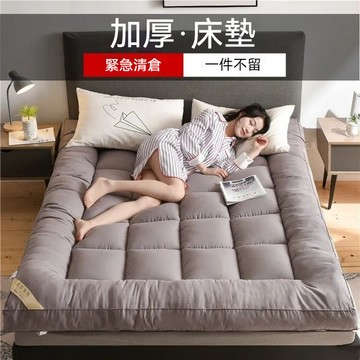 ✈新北發貨✨免運 公司貨 羽絲棉床墊 軟墊 學生床墊 羽絲絨可折疊日式床墊 露營 打地鋪 摺疊床墊 日式床墊 雙人床墊