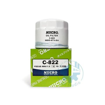 《油工坊》NIICRO C-822 機油 機油芯 FORD FOCUS MK4