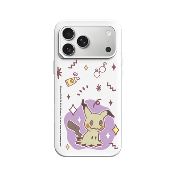iPhone 17 Pro Max SolidX 白 - 寶可夢 Pokemon - 暖色系列-謎擬Q
