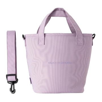 Oolab 良杯製所 水杯專用輕便斜背包  27 x 21 x 18 cm  粉紫