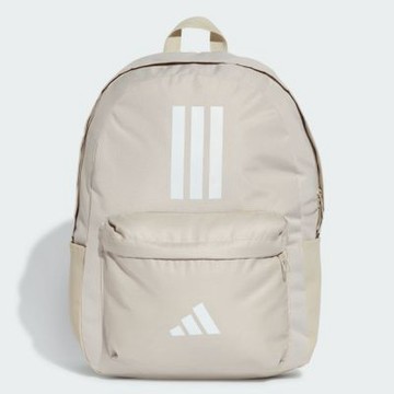 ADIDAS 3-STRIPES 後背包 雙肩包 IS7047 米色