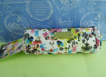 【震撼精品百貨】Little Twin Stars KiKi&LaLa 雙子星小天使 筆袋 黑白 KayoH 震撼日式精品百貨