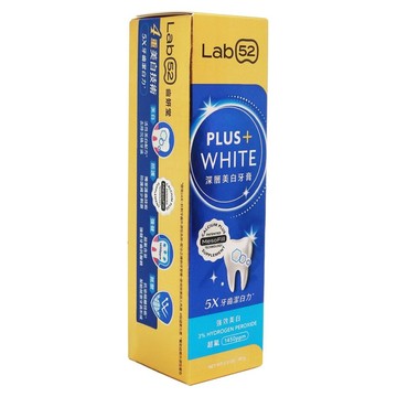 Lab52 齒妍堂 深層美白牙膏 四效合一 含3%雙重活性美白因子  80g  1條