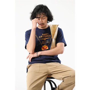 OKONKWO︱新款美式復古日系空軍阿美咔嘰T恤200克軍事風ARMY短袖