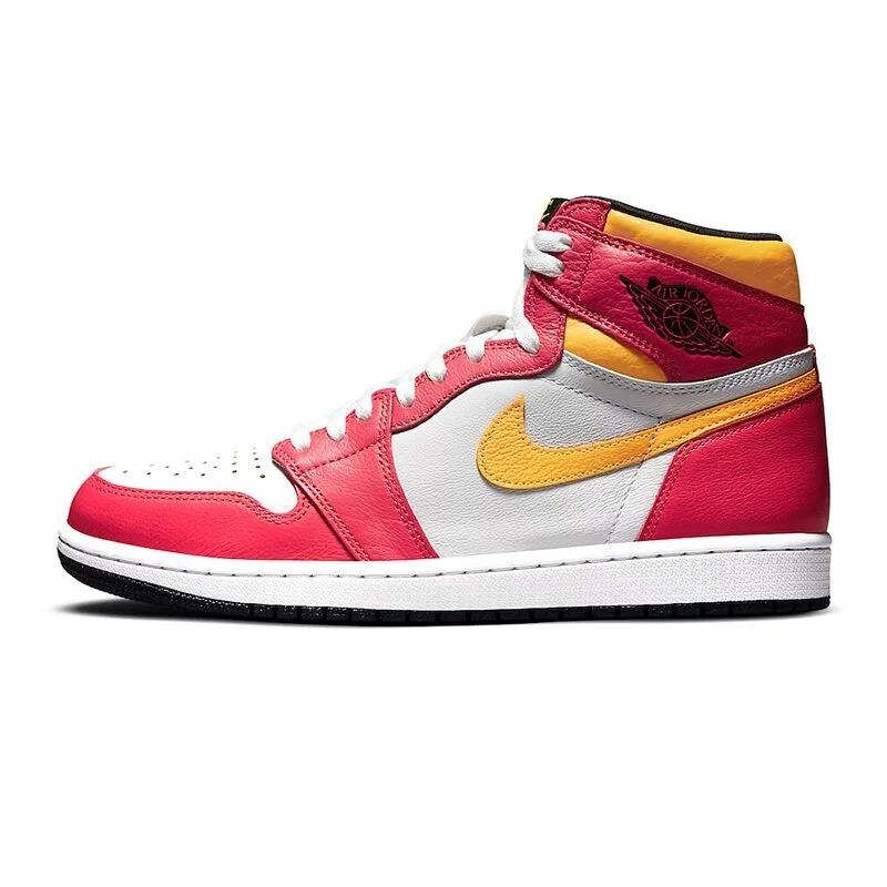 Air Jordan 1 Retro High OG Light Fusion Red 紅黄男鞋555088-603推薦