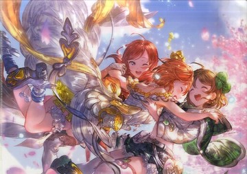 1年生A4文件夾GRANBLUE FANTASY-Grand Blue Fantasy-×LOVELIVE！限定高級商店