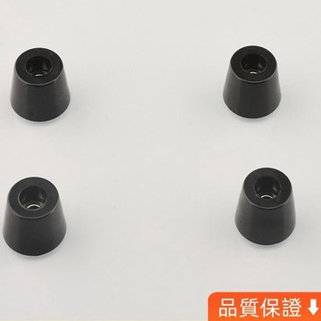 💥台灣出貨💥 環保橡膠微波爐腳墊機箱儀器腳墊家具桌椅防滑腳墊錐形機腳減震墊