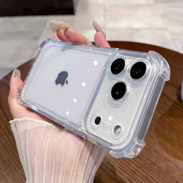 太空殼 透明殼 iPhone 17 防摔手機殼 適於11 12 13 14 15 16 17 promax SE 7/8