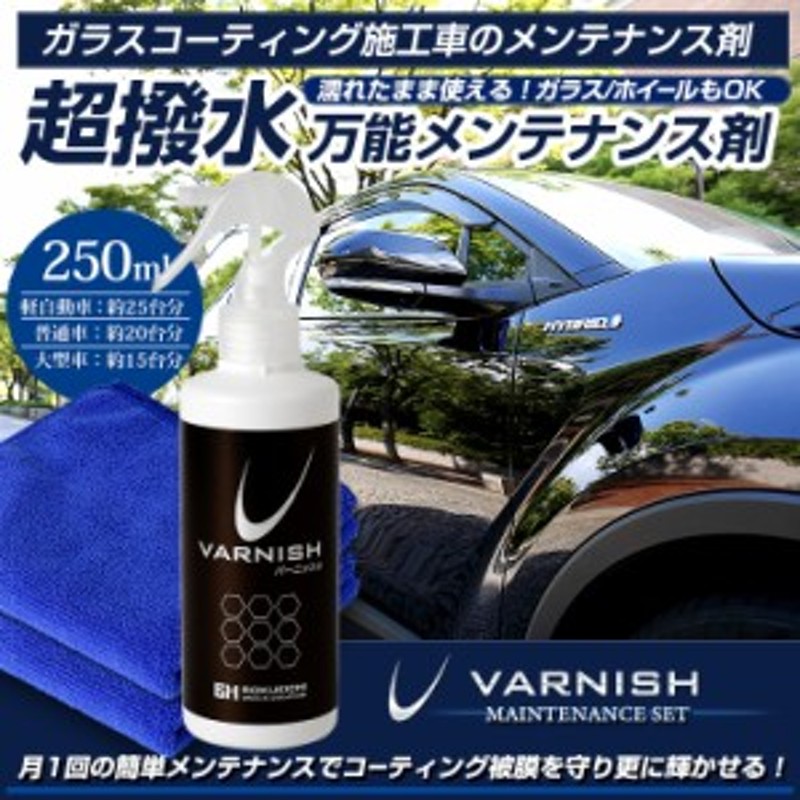 万能メンテナンス剤 250ml バーニッシュ 6h ガラスコーティングのメンテナンスに 車 バイク ガラス ホイール 洗車 通販 Lineポイント最大1 0 Get Lineショッピング