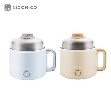 【NICONICO】現貨兩色 NI-GP2412 1.6L樂享美食陶瓷料理鍋 電火鍋 陶瓷鍋 奶油鍋