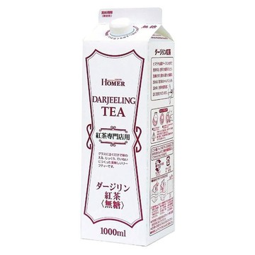 HOMER 伯爵紅茶 無糖  1L  1入