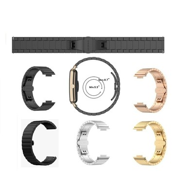 【一珠竹節鋼錶帶】適用 頌拓 Suunto RUN / Race 2 / S 通用 手錶 錶帶寬度 22mm 金屬